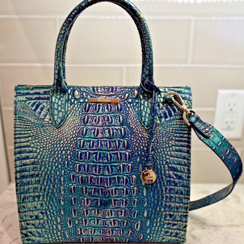 Brahmin Caroline Dragon Melbourne Satchel BRAND NEW! RARE! Hard to Find! - Picture 3 of 12